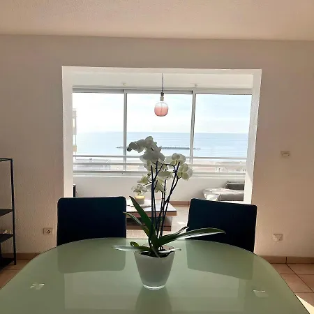 Charmant T3 Vue Mer, Moderne Et Tout Equipe Lejlighed Valras-Plage