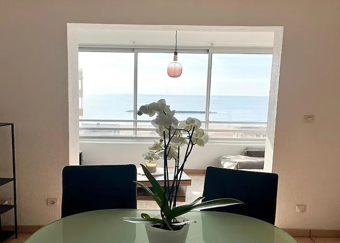 Charmant T3 Vue Mer, Moderne Et Tout Equipe Appartamento Valras-Plage